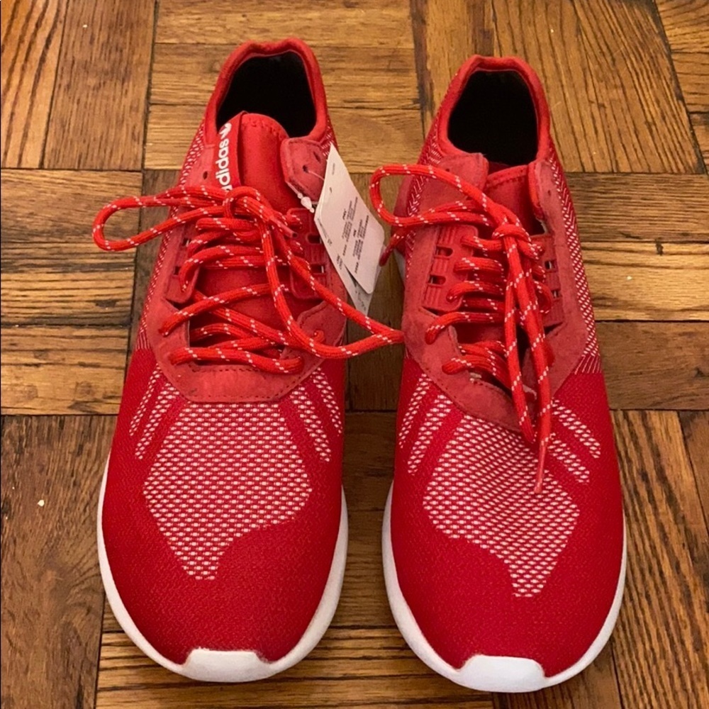 NWT adidas tubular dinner weave sneakers size:12